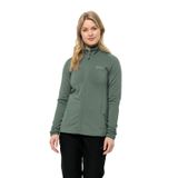 JACK WOLFSKIN BAISELBERG FZ W Kadın POLAR CEKET, Hedge Green, S