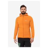 Jack Wolfskin Baiselberg Hooded FZ Erkek Polar Ceket, Turuncu, M Beden