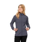 JACK WOLFSKIN BAISELBERG HOODED FZ W Kadın POLAR CEKET, dolphin, XS