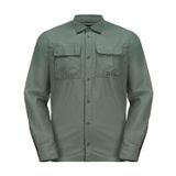 Jack Wolfskin Barrier L/S Erkek Gömlek Yeşil L