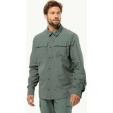 Jack Wolfskin Barrier L/s Erkek Gömlek - Yeşil