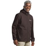 Jack Wolfskin Bornberg Hoody Erkek Softshell Mont, Kahverengi, M Beden