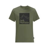 Jack Wolfskin Brand Erkek Outdoor Tişört - Greenwood