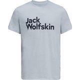 Jack Wolfskin Brand Erkek Tişört - Mavi