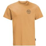 Jack Wolfskin Campfire Erkek Outdoor T-shirt - Sarı