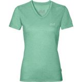 Jack Wolfskin Crosstrail Kadın T-shirt 1801692-4076 - Yeşil