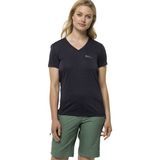 Jack Wolfskin Crosstrail Women Kadın Mavi Tişört - Lacivert