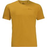 Jack Wolfskin Delgami S/s Erkek Tişört 1809811TR - Sarı - 2XL