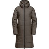Jack Wolfskin Deutzer Coat Kadın Outdoor Ceketi - XS - Kahverengi