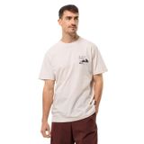 Jack Wolfskin Discover T M erkek tişörtü, Deniz Kabuğu, M