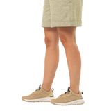 Jack Wolfskin Dromoventure Knit Low W kadın yürüyüş ayakkabısı, Kum fırtınası., 36 EU