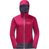 Jack Wolfskin Eagle Peak II Hoody Kadın Mor Outdoor Ceketi - Mürdüm