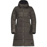 Jack Wolfskin Eisbach Kadın Kahverengi Outdoor Ceketi - XS