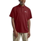 Jack Wolfskin Erkek Delgami Polo M Tişört, Deep Ruby, M