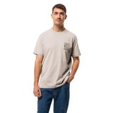Jack Wolfskin Erkek Jack Tent T M T-Shirt, Deniz Kabuğu, M