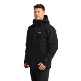 Jack Wolfskin Erkek Mont Jasper Pro 3in1 Outdoor Kışlık Kapüşonlu Fermuarlı