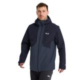 Jack Wolfskin Erkek Mont Stonetrail 3in1 Kapüşonlu Outdoor Dış Giyim