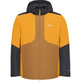 Jack Wolfskin Erkek Mont Stonetrail Kapüşonlu Fermuarlı Su Geçirmez Outdoor