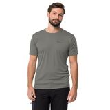 Jack Wolfskin Erkek Tech T-Shirt, Gecko Yeşil, S