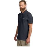 Jack Wolfskin Essential Erkek Polo T-Shirt 1809301TR - Dark Navy