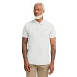 Jack Wolfskin Essential Polo Regular Fit Logo Baskılı Polo T-Shirt, L, 5003374539, Beyaz, Erkek