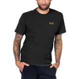 Jack Wolfskin Essential Siyah T-Shirt