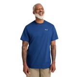 Jack Wolfskin Essential T M Bisiklet Yaka Regular Fit Logo Baskılı T-Shirt, L, 5003374519, Mavi, Erkek