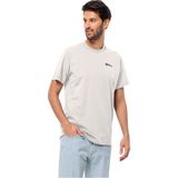 Jack Wolfskin Essential T M Erkek T-Shirt - Kırık Beyaz