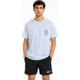 Jack Wolfskin Essential T M Erkek T-Shirt Mavi 1809791 - Açık Mavi - 2XL