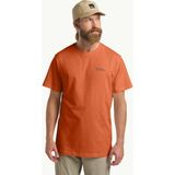 Jack Wolfskin Essential T M Erkek T-Shirt - Turuncu