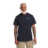 Jack Wolfskin ESSENTIAL T M Lacivert Bisiklet Yaka Regular Fit Logo Baskılı Erkek T-Shirt