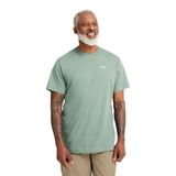 Jack Wolfskin ESSENTIAL T M Yeşil Bisiklet Yaka Regular Fit Logo Baskılı Erkek T-Shirt
