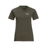 Jack Wolfskin Essential T W Kadın T-Shirt white rush S