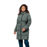 Jack Wolfskin Frozen Lake Kadın Mont - XS - Yeşil