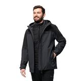 JACK WOLFSKIN GLAABACH 3IN1 JKT M Erkek Ceket black M