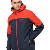 Jack Wolfskin Glaabach 3in1 Jkt M Turuncu Erkek Mont 1115291-3017 - Çok Renkli