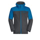 Jack Wolfskin Glaabach 3IN1 Mavi Outdoor Erkek Ceket