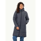 Jack Wolfskin Gri Kadın Kapüşonlu Regular Fit Mont 1207501DEUTZER COAT W
