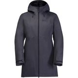 Jack Wolfskin Heidelstein Ins Kadın Mavi Outdoor Ceketi - Lacivert