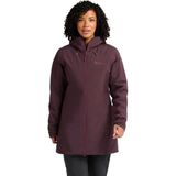 Jack Wolfskin Heidelstein Ins Kadın Mor Outdoor Ceketi - Mürdüm