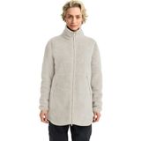 Jack Wolfskin High Curl Coat Kadın Outdoor Ceketi - Kemik