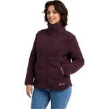 Jack Wolfskin High Curl Kadın Outdoor Ceket A65073 - M - Bordo