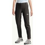 Jack Wolfskin Hikeout Pants Kadın Siyah Outdoor Pantolonu - 42
