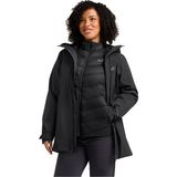 Jack Wolfskin Icecape 3ın1 Down Kadın Outdoor Mont A65266 - Siyah