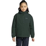 Jack Wolfskin Iceland 3in1 Unisex Çocuk Outdoor Ceketi - 10 - 12 Yaş - Yeşil