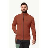 Jack Wolfskin Jack Wolfskın Baıselberg Fz M Erkek Polar Ceket Jck1711381-2503 001 kahverengi