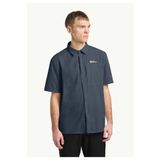 Jack Wolfskin Jack Wolfskın Vandra S|s Shırt M Erkek Midnight Sky Gömlek 1404071-c0412, NO COLOR, M
