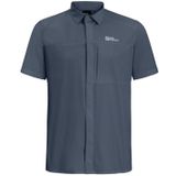 Jack Wolfskin Jack Wolfskın Vandra S|s Shırt M Erkek Midnight Sky Gömlek 1404071-c0412, NO COLOR, XL
