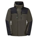 Jack Wolfskin Jasper 3İN1 Cold Coffee Erkek Su Geçirmez Outdoor Mont