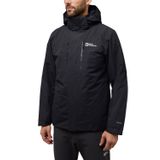 Jack Wolfskin Jasper 3IN1 Erkek Mont Siyah S